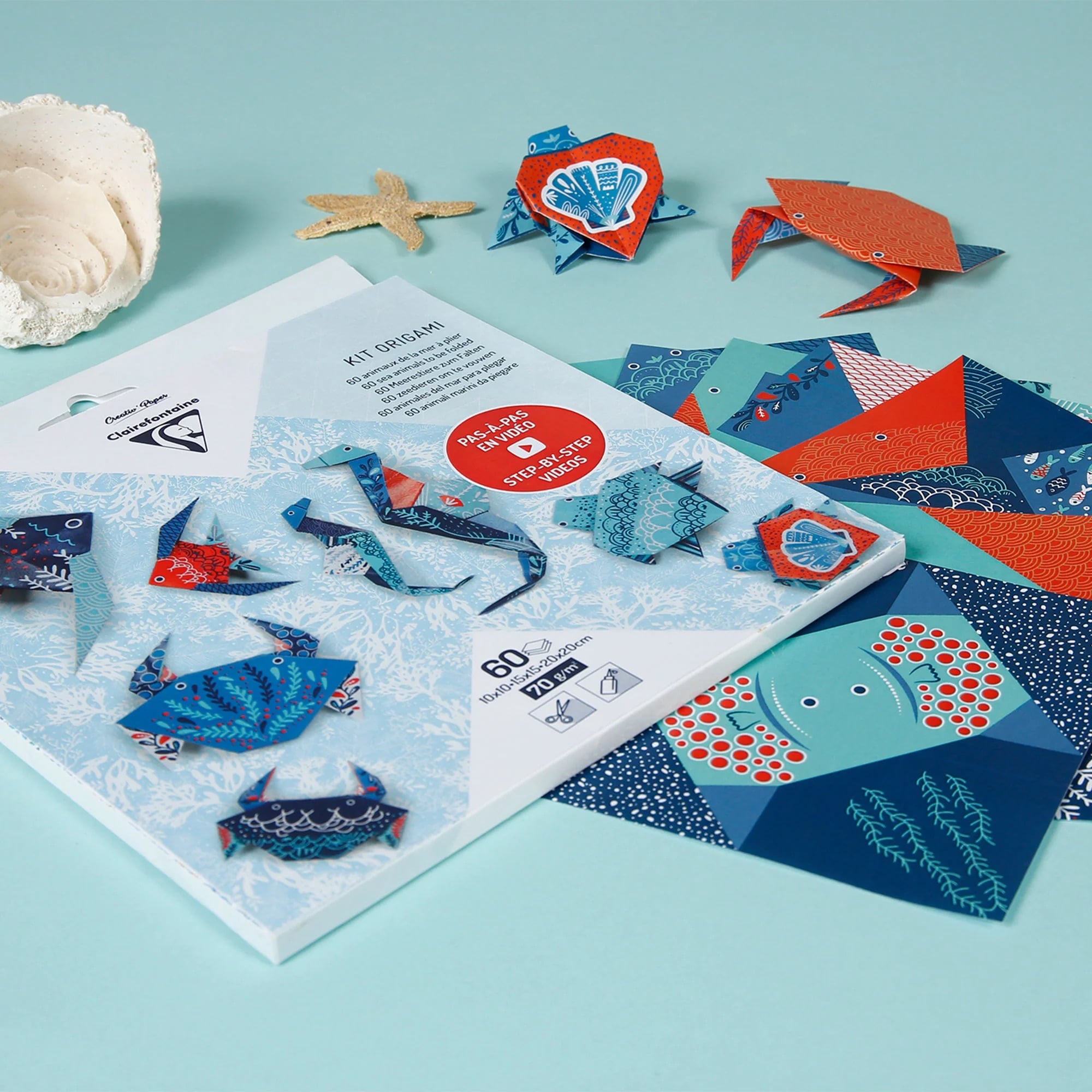 ORIGAMI KIT SEA ANIMALS - Sweet Thrills