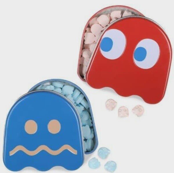 PAC MAN GHOST SOURS CANDY TIN - Sweet Thrills