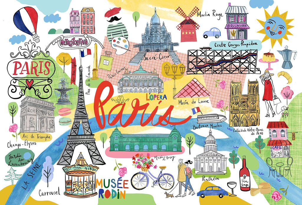 Paris by Farida 1000pc Puzzle - Sweet Thrills