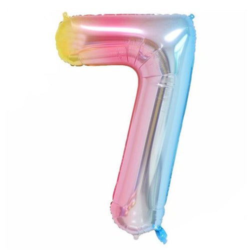 PASTEL RAINBOW 7 BALLOON - Sweet Thrills