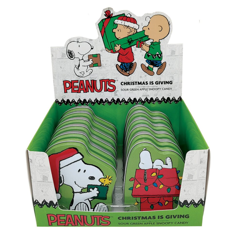 PEANUTS SNOOPY CHRISTMAS TIN - Sweet Thrills