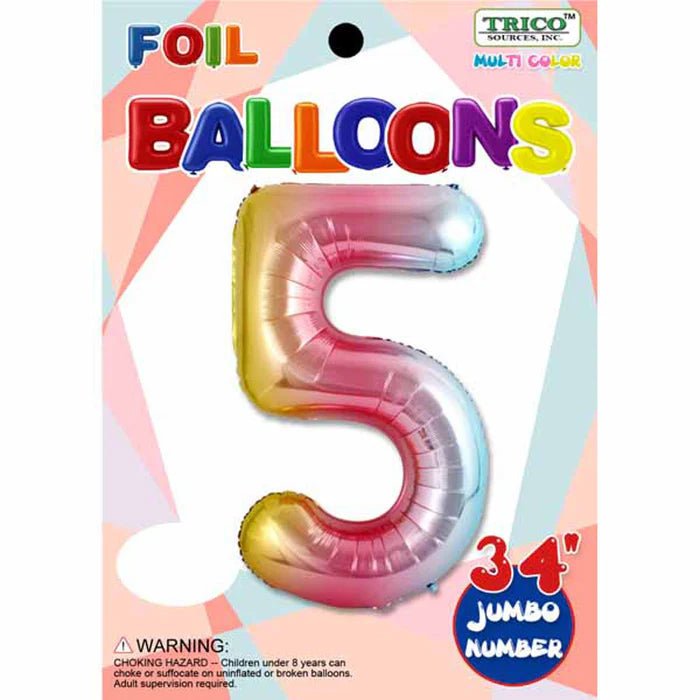 RAINBOW 5 BALLOON - Sweet Thrills