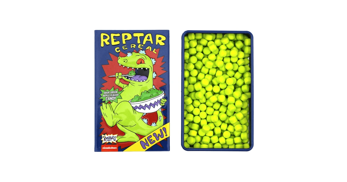 REPTAR CEREAL CANDY TIN - Sweet Thrills