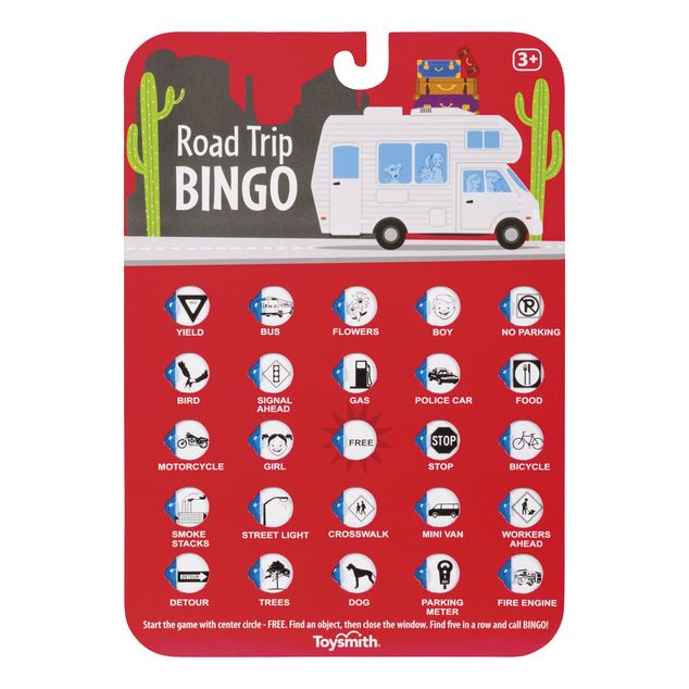 Road Trip Bingo Game - Sweet Thrills