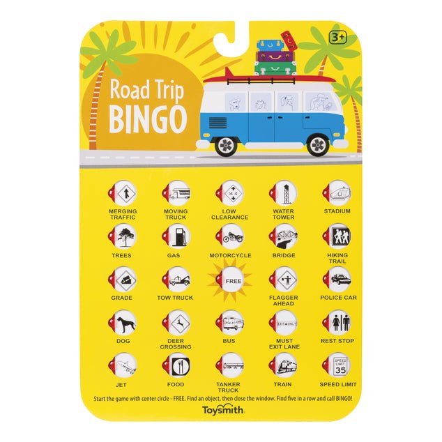 Road Trip Bingo Game - Sweet Thrills