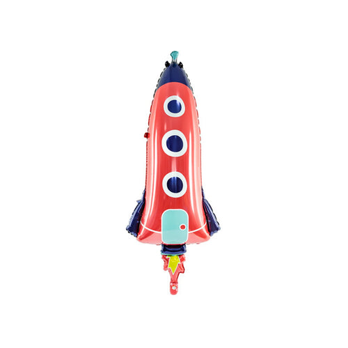 ROCKET SHIP FOIL BALLOON