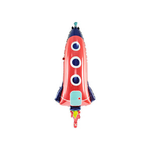 ROCKET SHIP FOIL BALLOON