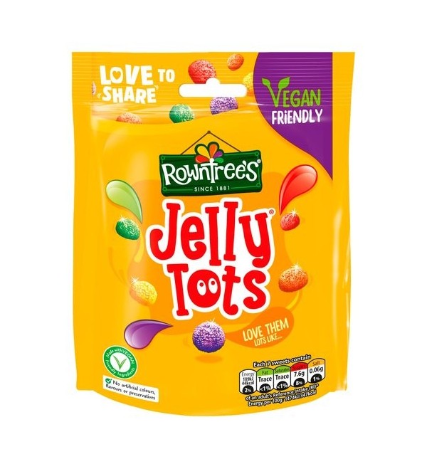 ROWNTREES JELLY TOTS
