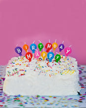 HAPPY BIRTHDAY BALLOON CANDLES
