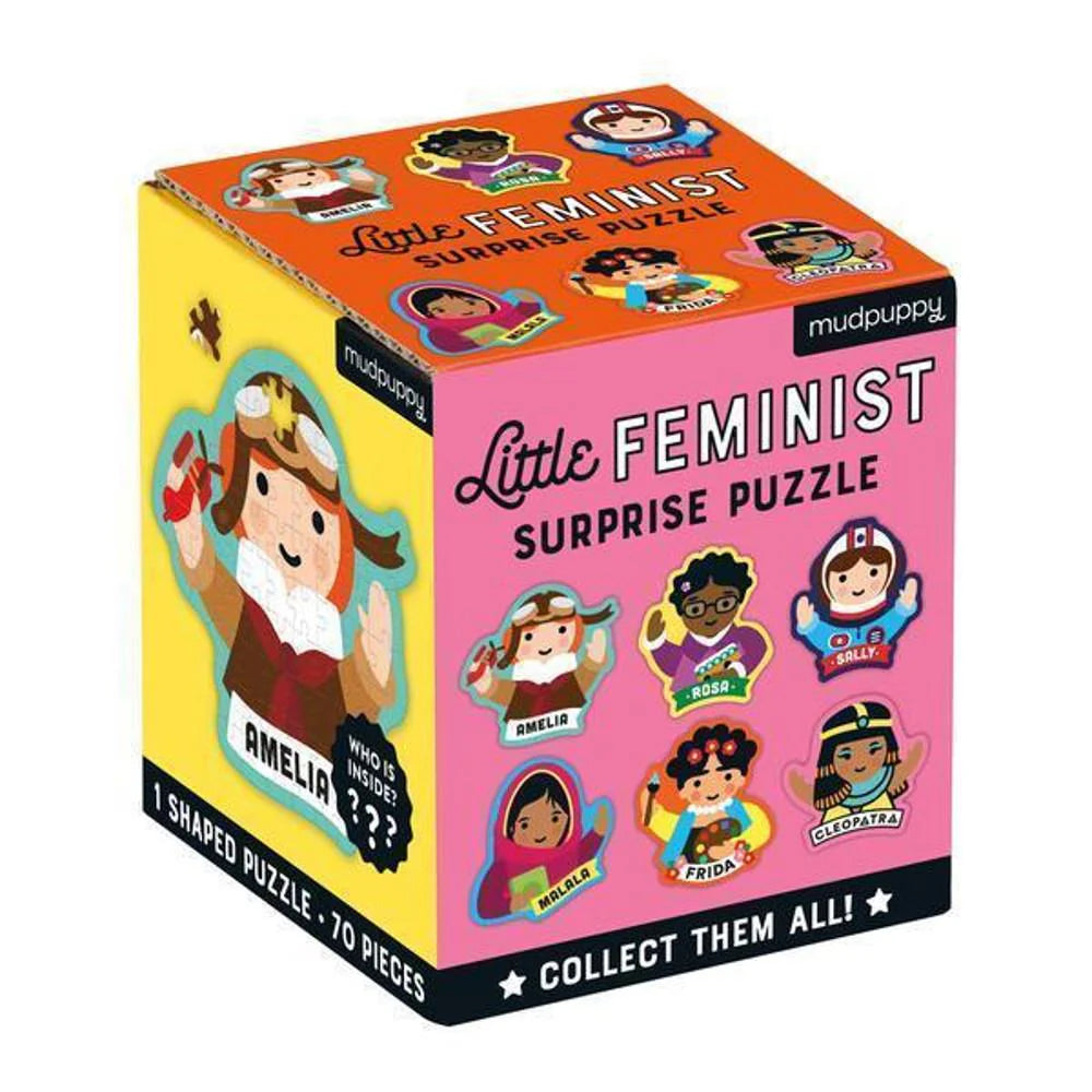 LITTLE FEMINIST SURPRISE PUZZLE (70PCS)