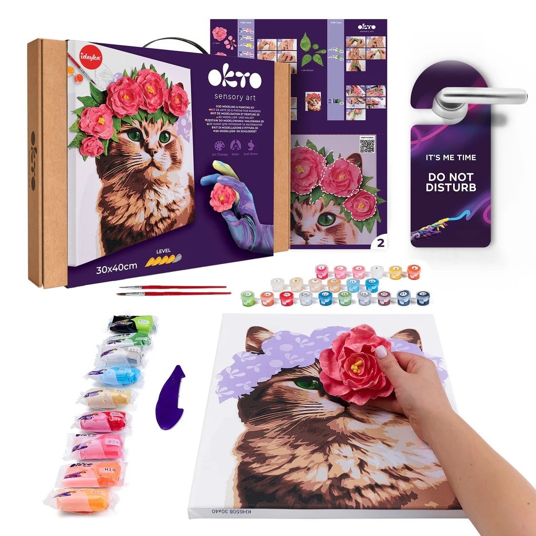 Sensory Art Kit: Beautiful Kitty - Sweet Thrills