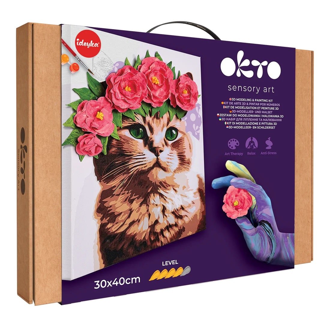 Sensory Art Kit: Beautiful Kitty - Sweet Thrills