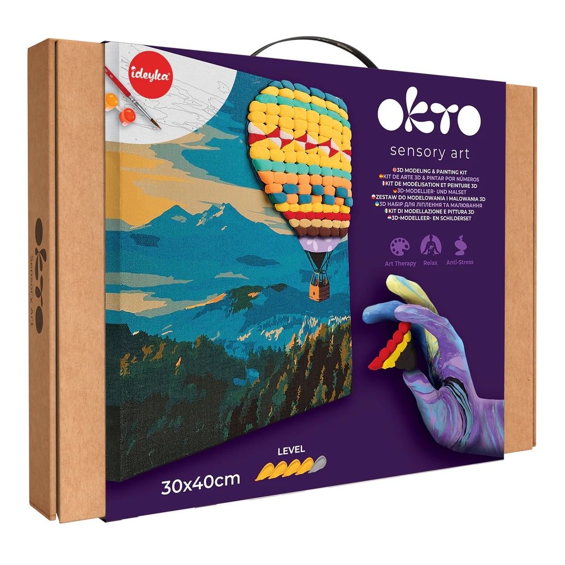 Sensory Art Kit: Hot Air Balloon - Sweet Thrills