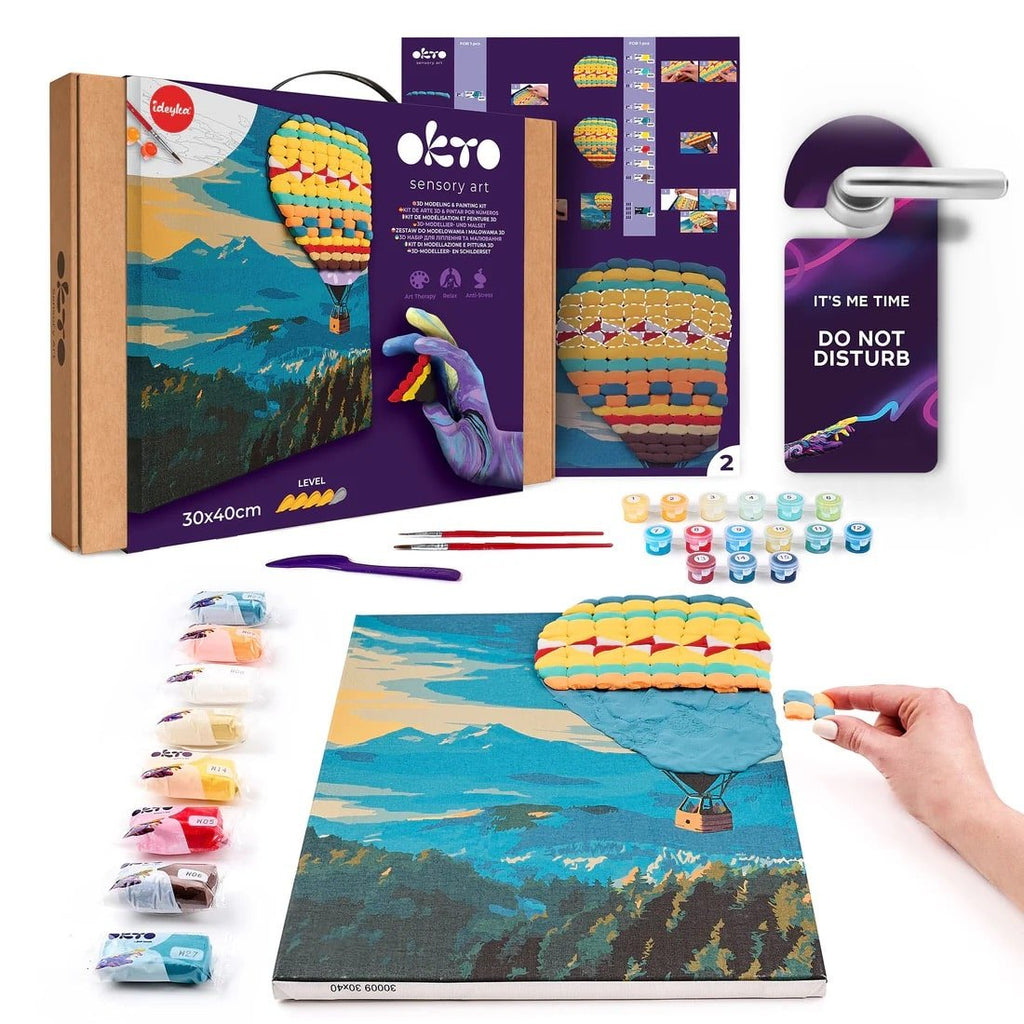 Sensory Art Kit: Hot Air Balloon - Sweet Thrills