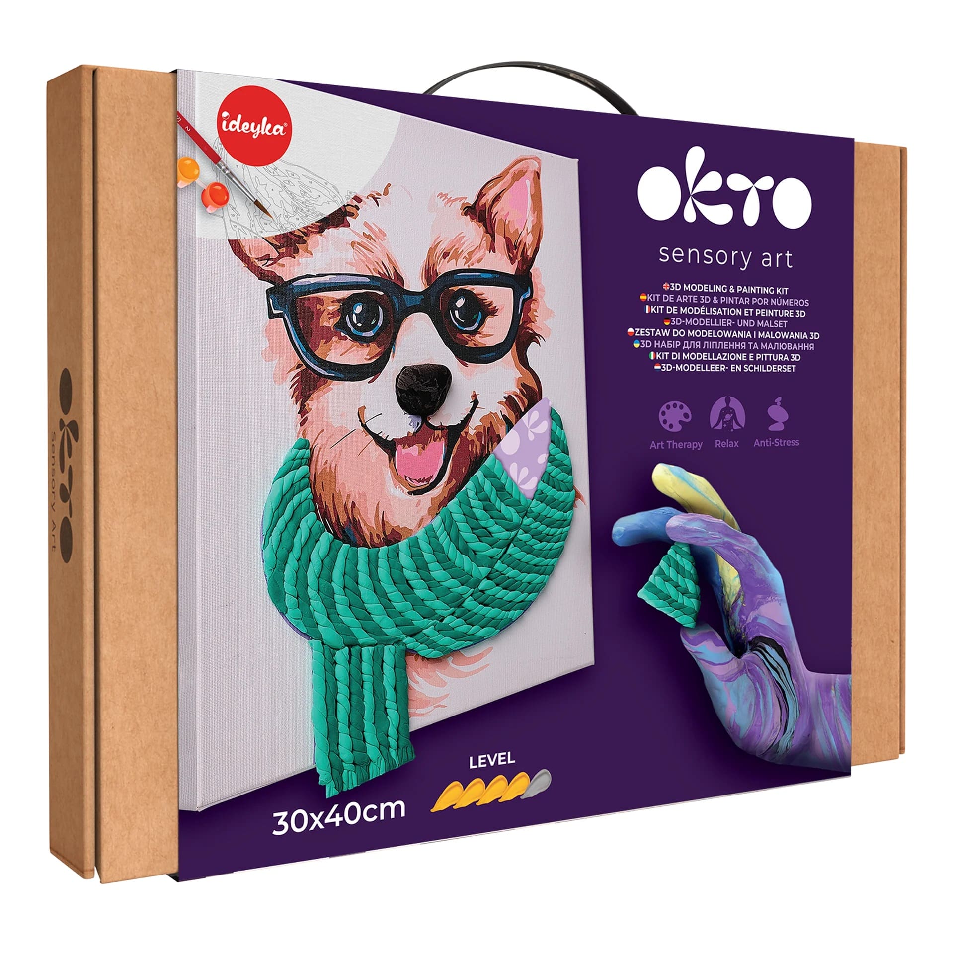 Sensory Art Kit: Stylish Corgi - Sweet Thrills