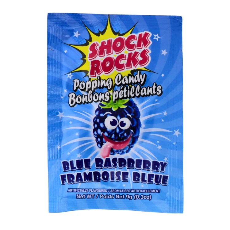 SHOCK ROCKS BLUE RASPBERRY - Sweet Thrills