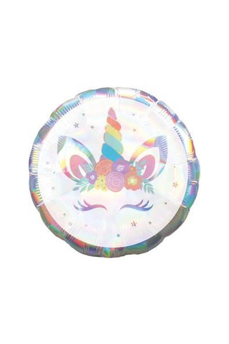 SILVER UNICORN 18" FOIL BALLOON - Sweet Thrills