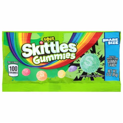 SKITTLES GUMMIES SOUR - Sweet Thrills