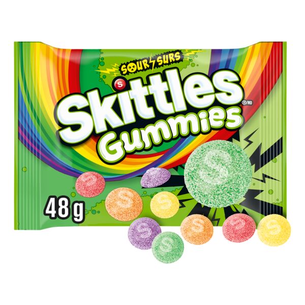 Skittles Sour Gummies Mini Bag - Sweet Thrills