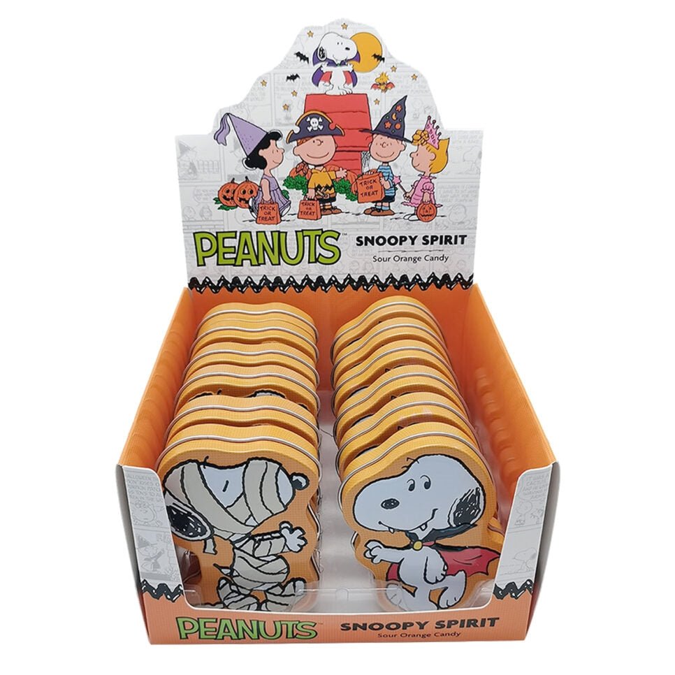 SNOOPY SPIRIT HALLOWEEN CANDY TIN - Sweet Thrills