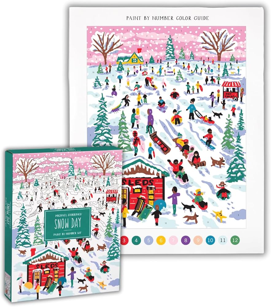 SNOW DAY PAINTING - Sweet Thrills