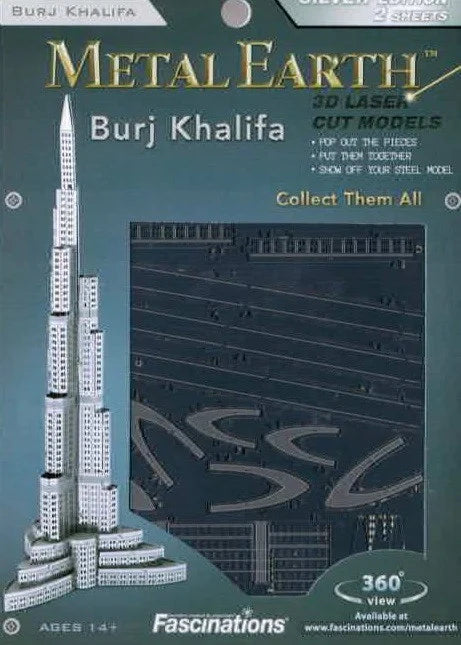 METAL EARTH BURJ KHALIFA