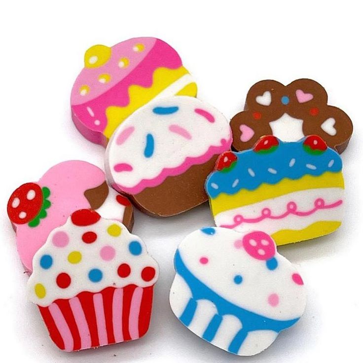 SWEET CAKES ERASERS - Sweet Thrills