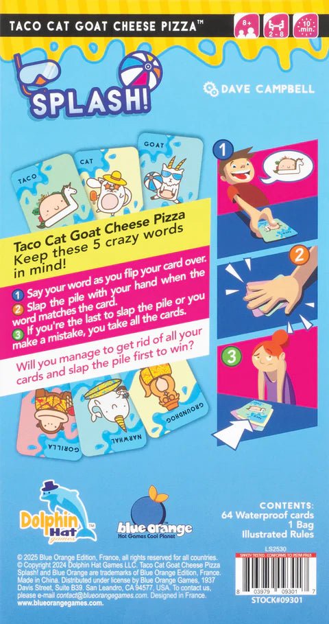 Taco Cat Goat Cheese Pizza SPLASH - Sweet Thrills