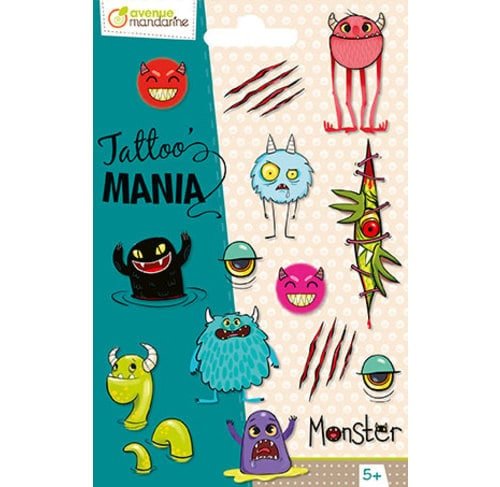 TATTOO MANIA - MONSTERS - Sweet Thrills