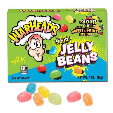 TB WARHEADS SOUR JELLY BEAN - Sweet Thrills
