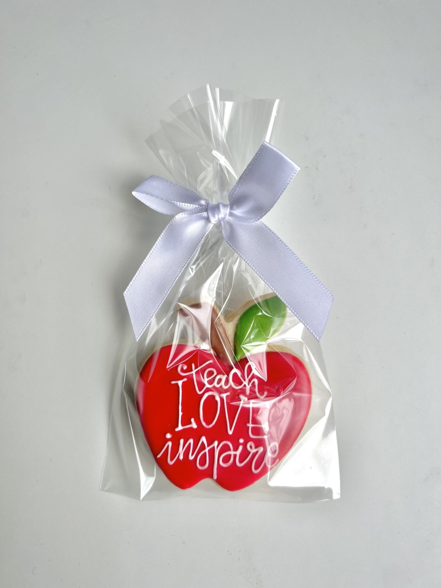 Teacher Appreciation Apple Cookie - Sweet Thrills