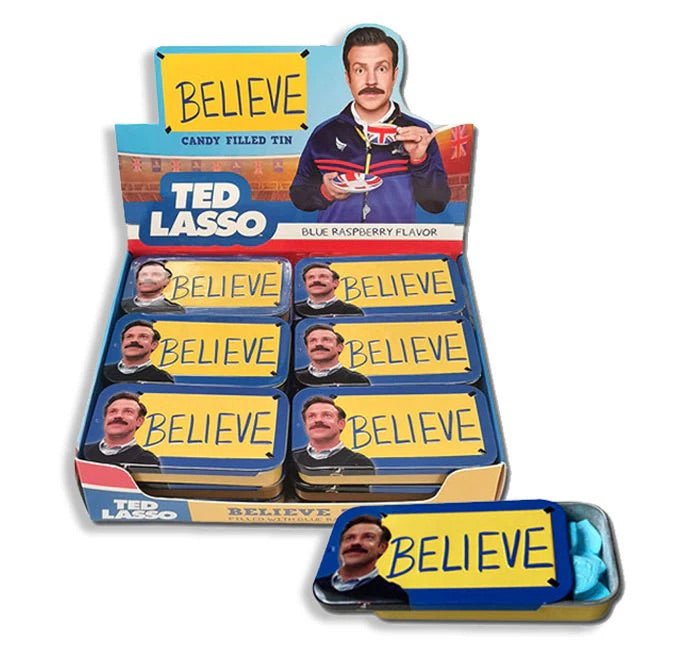 Ted Lasso Believe Candy Tin - Sweet Thrills