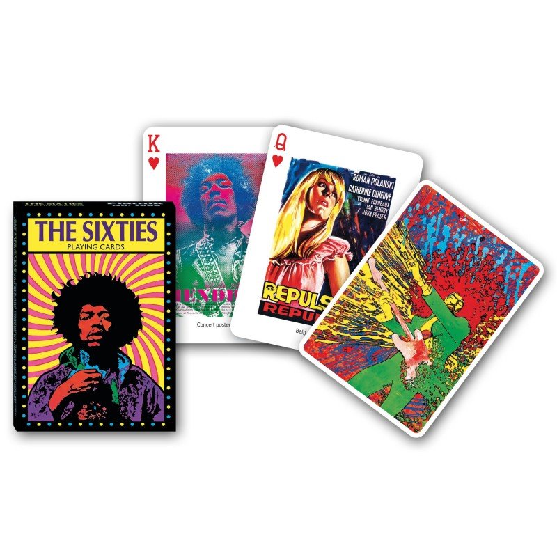 THE SIXTIES PLAYING CARDS - Sweet Thrills