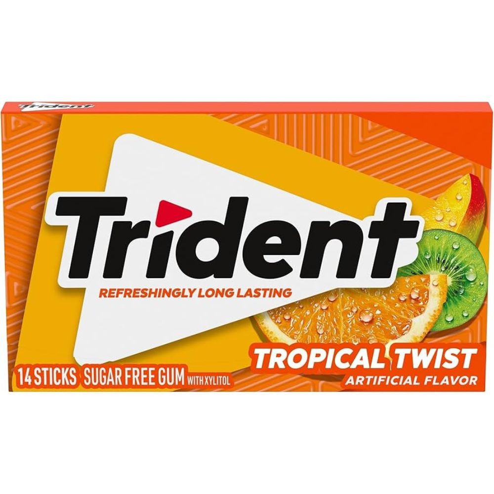 Tropical Twist Trident Gum - Sweet Thrills