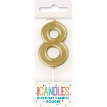 MINI GOLD CANDLE #8