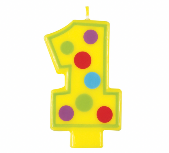 DECORATIVE BIRTHDAY CANDLE #1