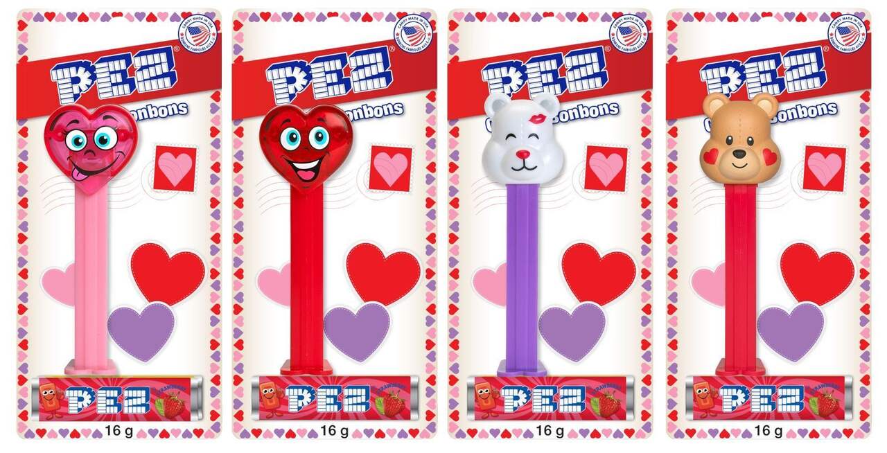 VALENTINE PEZ DISPENSER - Sweet Thrills