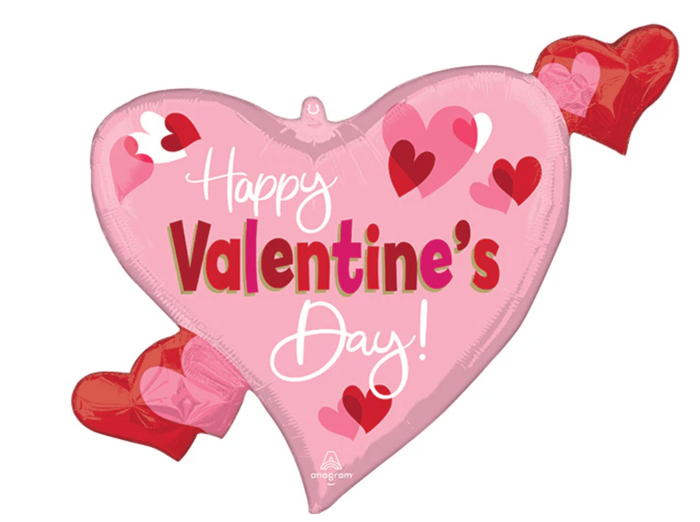 Valentine's Day Swirly Heart 24" Foil Balloon - Sweet Thrills