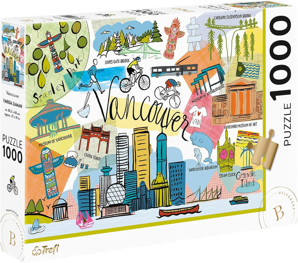 Vancouver by Farida 1000pc Puzzle - Sweet Thrills