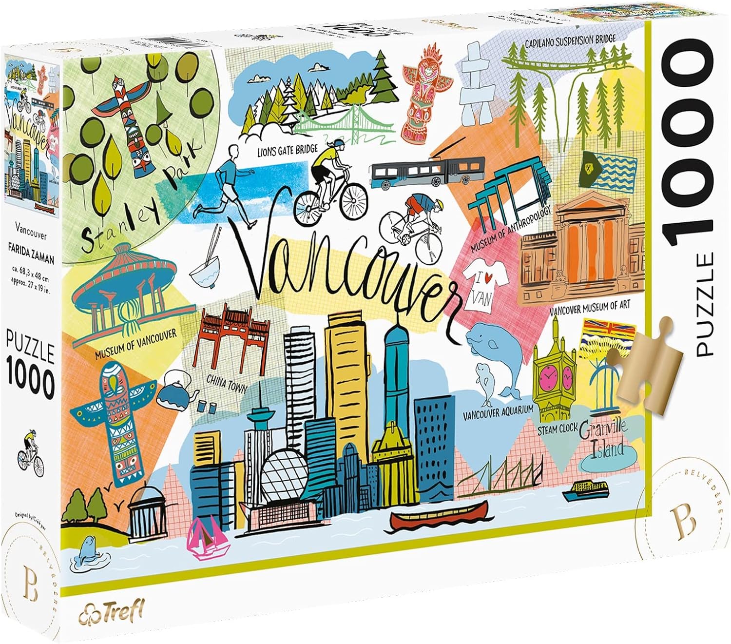Vancouver by Farida 1000pc Puzzle - Sweet Thrills