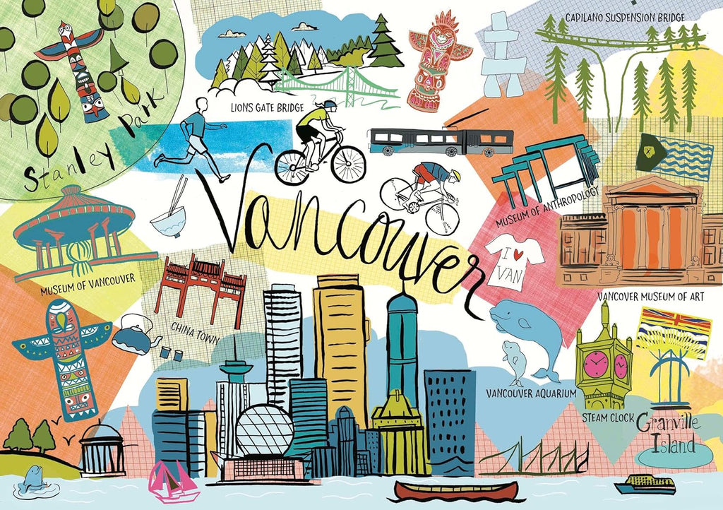 Vancouver by Farida 1000pc Puzzle - Sweet Thrills