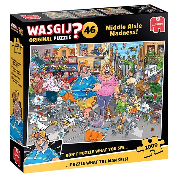 Wasgij Original 46: Middle Aisle Madness! - Sweet Thrills