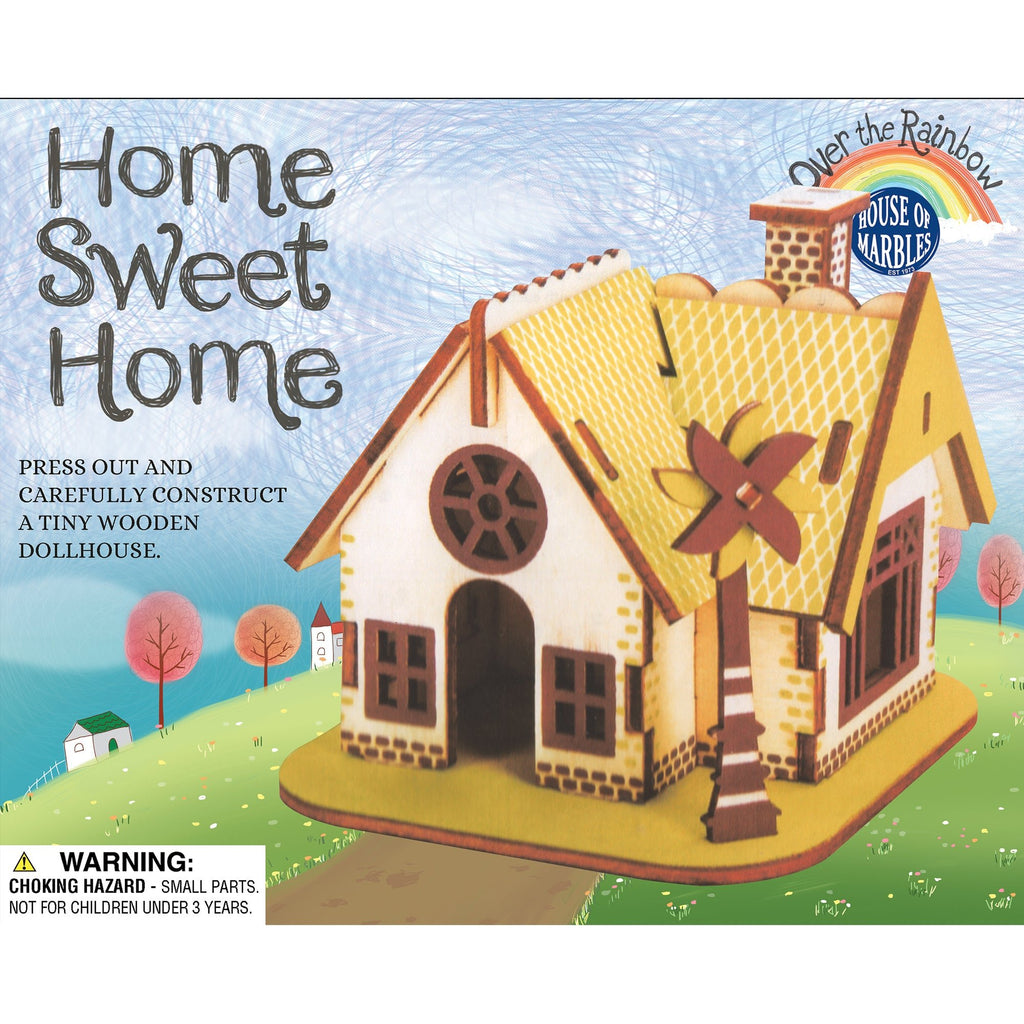 Wooden House Construction Kit - Sweet Thrills