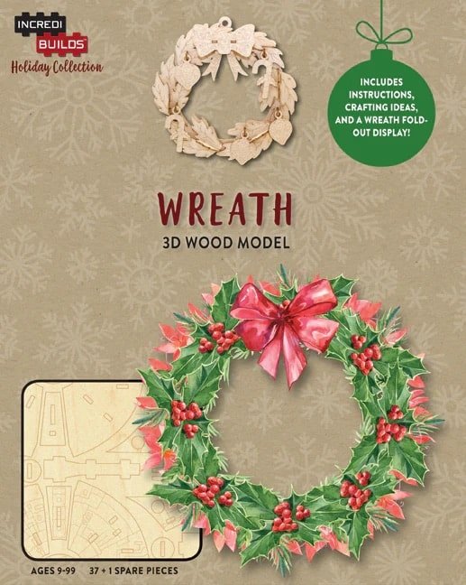 Wreath 3D Wood Model - Sweet Thrills