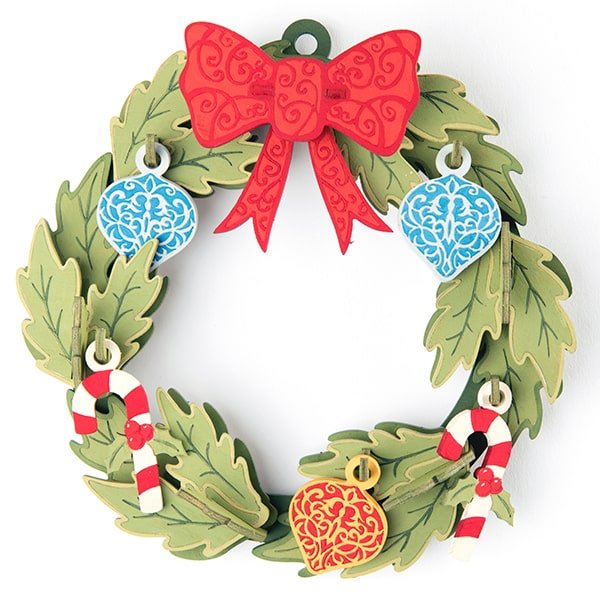 Wreath 3D Wood Model - Sweet Thrills