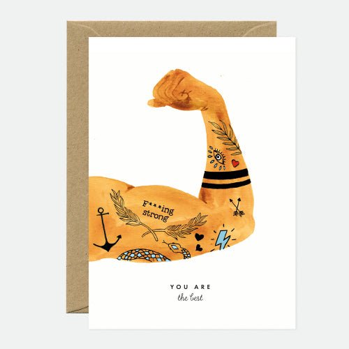 You're The Best Man Greeting Card - Sweet Thrills