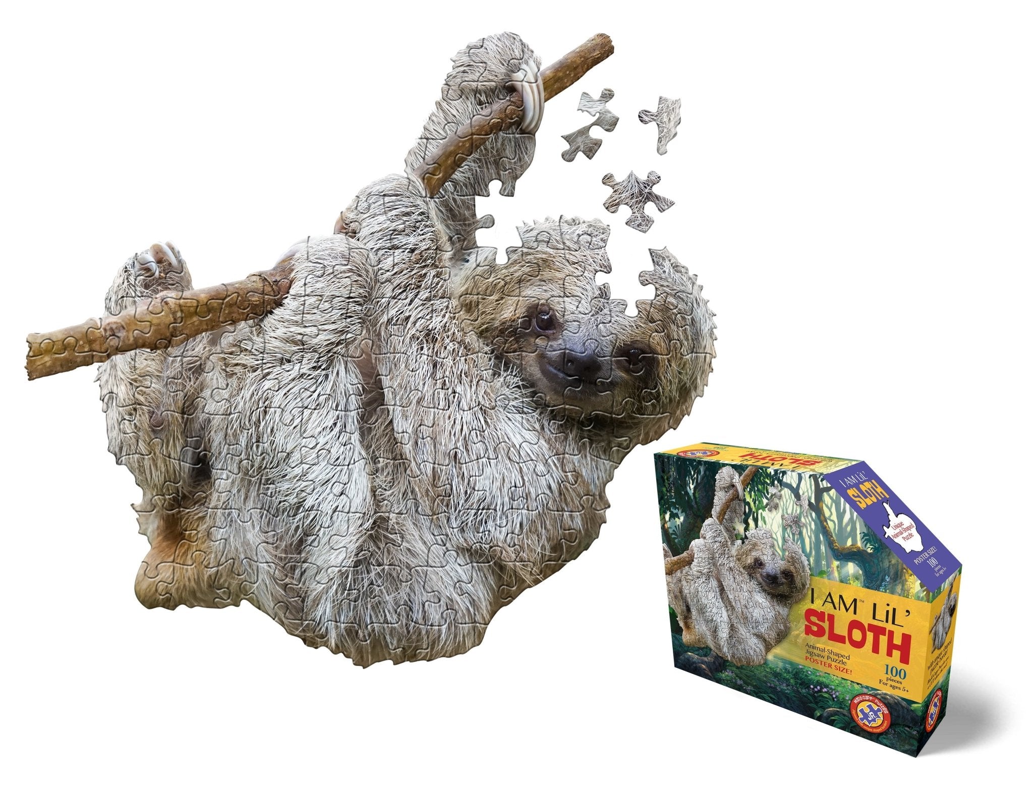 (100 pcs) I Am a Lil' Sloth Puzzle - Sweet Thrills