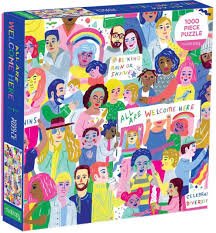 (1000 pcs) All Are Welcome Here Puzzle - Sweet Thrills
