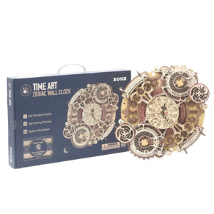 TIME ART ZODIAK WALL CLOCK