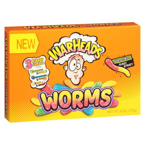THEATRE BOX WARHEADS WORMS 3 FLAVOURS